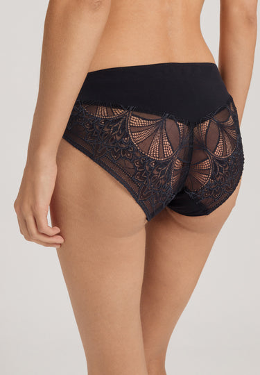 Holly Lace Hi-Cut Briefs | Black 70824-019